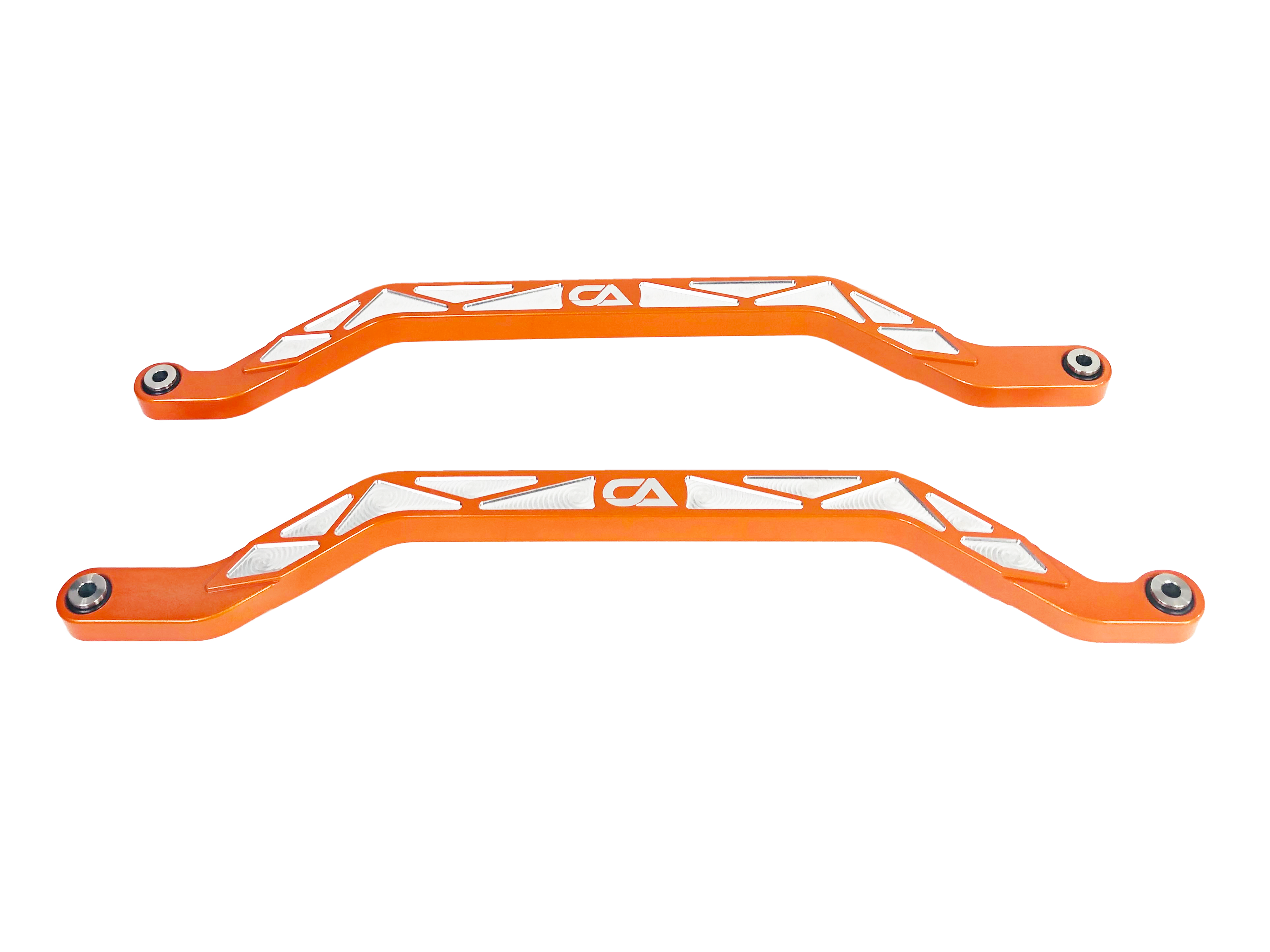 Our high clearance rods were designed with strength, dependability, and affordability all in mind. Our rods finish in the absolute largest rods on the market. We have a finished thickness of 1.25 inches throughout the entire center of the rod where it really counts, and a finished height of the rod at over 1.5 inches. Making these the absolute thickest rod on the market. Our rods also boast a full 3 INCHES OF ADDED GROUND CLEARANCE!! So take the washed out trail with confidence in mind.